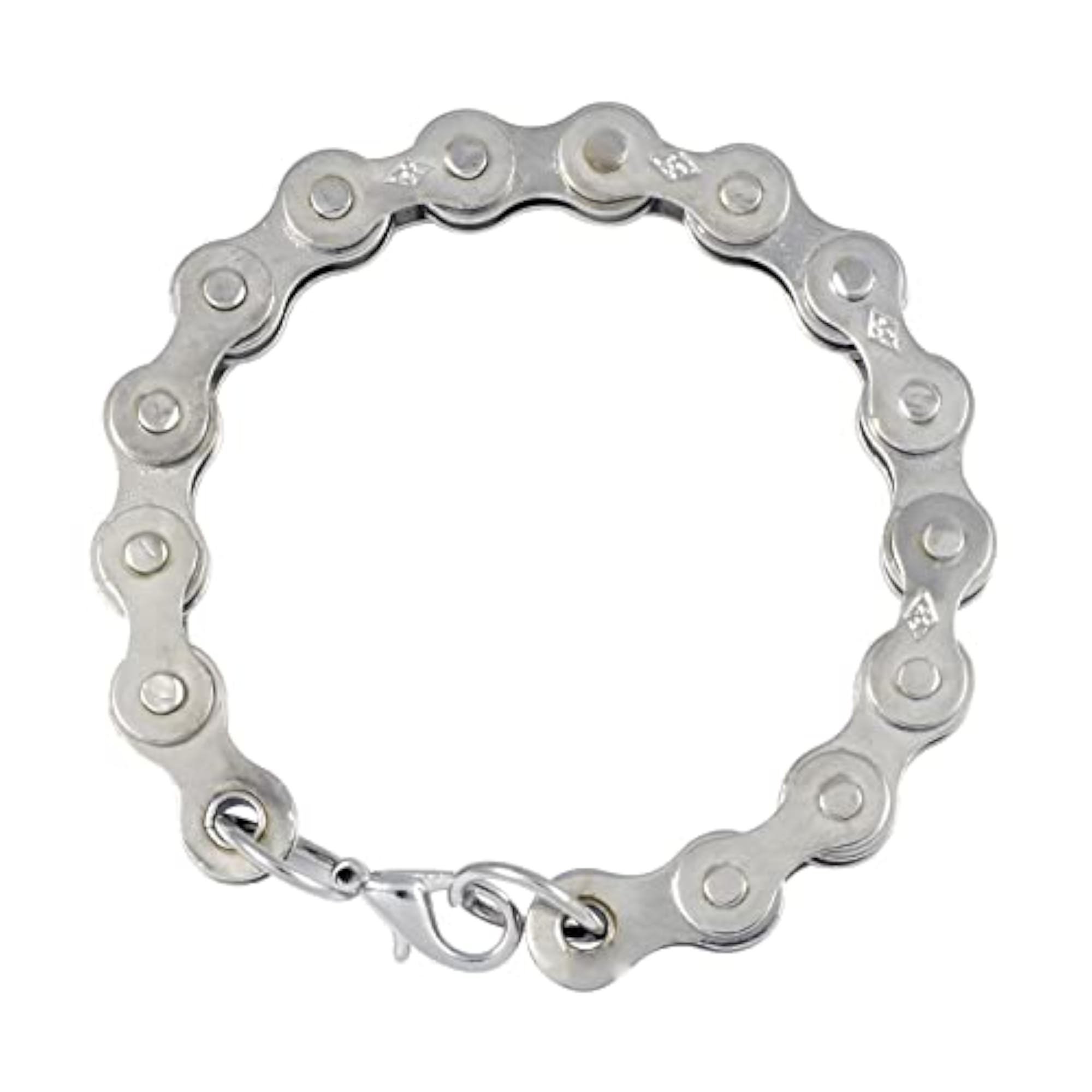 ADF Biker Cycle Motorcycle Chain Stainless Steel Bracelet for Men