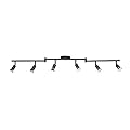 Globe Electric 59693 Payton 6 Foldable Track Lighting Painted, Matte Black