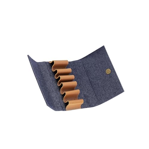 QOKLIYUI Estuche portátil para transportar aceites esenciales, resistente al agua, con gran capacidad para mochilas de aceites. Estuche rígido para 6 botellas.