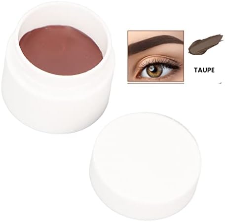 Eyebrow Stamp Stencil Kit, Eyebrow Cream Kit Long Lasting Waterproof Sweatproof Eyebrow Tinting Dye Cream Kit For All Eyebrow Shapes (Taupe)