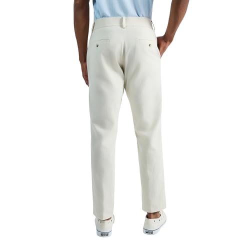 Haggar Men's Comfort Luxe Straight Fit Flat Front Linen Casual Pant3