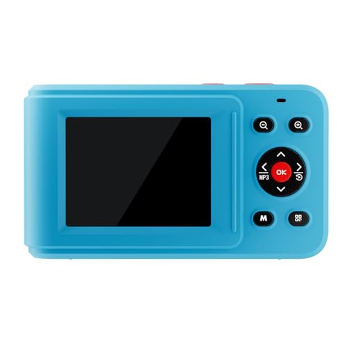 RGYBAO Doppelbildkamera XJ02 mit MP3-Player-Funktion, hochauflösende Digitalkamera mit doppeltem Display für Photogr