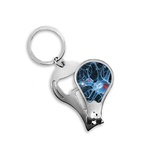 Coupe-ongles cellule de cerveau accessoire de pédicure motif examen biologie
