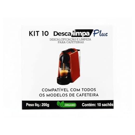 10X Descalcificante Cafeteira Tres Corações Nespresso Oster Saeco Phillips Todos os Modelos Descalimpaplus