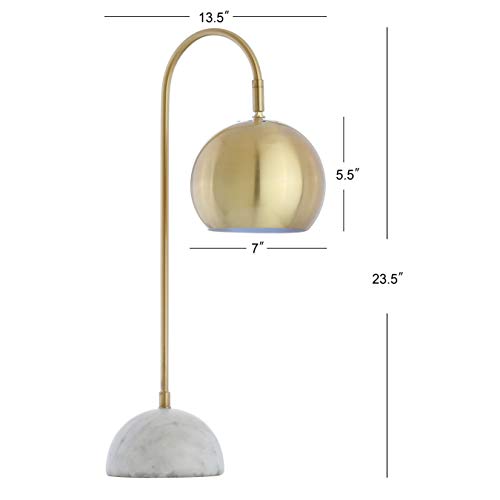 Lámpara de mesa metálica y mármol moderna 23.5" JONATHAN Y miniatura 4