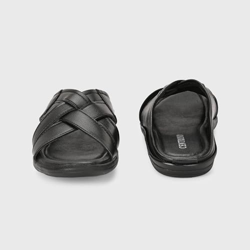 Image of Centrino Sandal for Men | Grip Insole for Stability | Modern Look with Straps | Comfortable Footwear (9772)