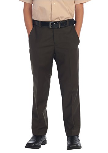 Gioberti Boys Flat Front Dress Pants