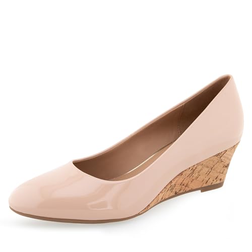 Aerosoles Iris, Bomba Mujer, Cipria Patent PU, 42 EU