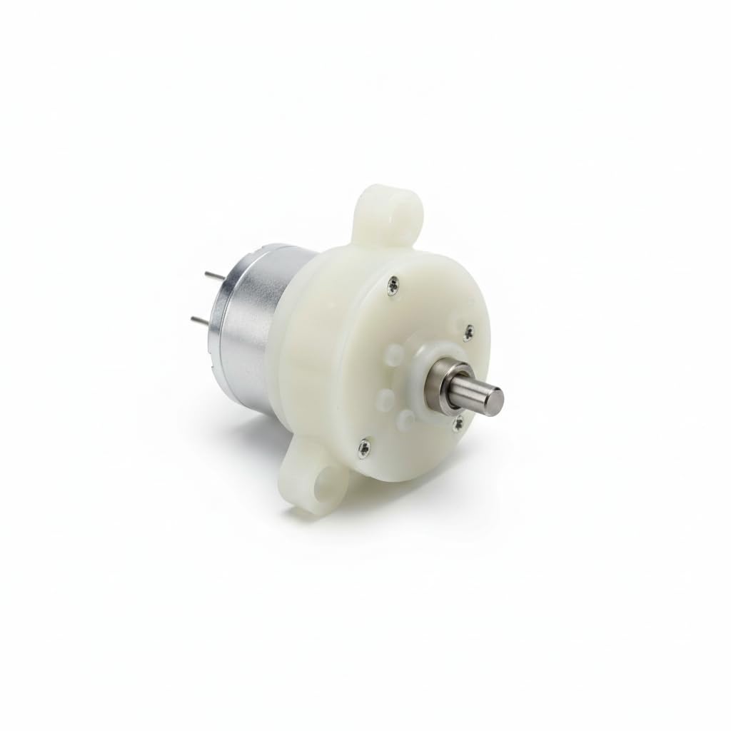 Micro DC Geared Motor 3V-6V Dual Shaft Magnetic Gearbox Motor – High Torque 100 RPM for DIY Smart Car Chassis, Robotics, and Arduno Projects-image-34