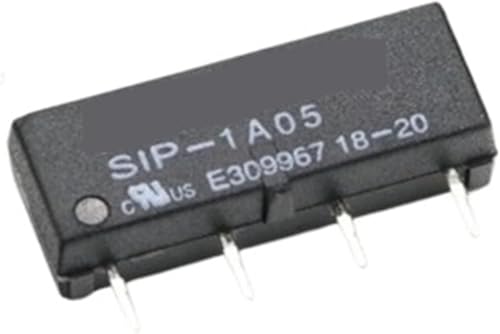 Relé Reed 12V SIP-1A12 conmutador magnético de 4 pines para automatización y domótica