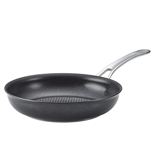 Anolon X Seartech Aluminum Nonstick Cookware Frying Pan, 8.25-Inch, Super Dark Gray #TOP23