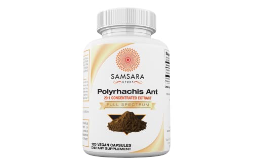 Samsara Herbs Polyrhachis Ant (120 Capsules)