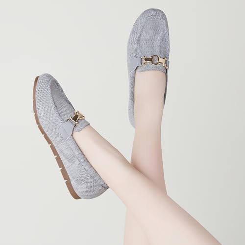 Image of Cvistpieo Loafers for Women Business Casual Shoes Comfortable & Lightweight Penny Loafers Slip On Work Flats