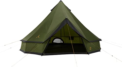 Miniatura 3 de Grand Canyon Indiana 8 - Carpa Redonda Para 8 Personas Carpa Familiar, Carpa Para Grupos, Carpa Piramidal, Tipi Capulet Olive Verde