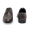 Red Tape Genuine Leather Formal Dress Shoes for Men | Soft Cushioned Insole, Slip-Resistance, Dynamic Feet Support, Arch Support & Shock Absorption - RTE5503-10 Brown #2
