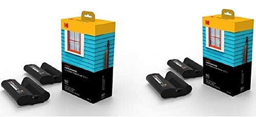 KODAK Pack Bundle 2 x PHC80 – Cartouche et papiers 160 Photos Format 10 x 15 cm (Compatible imprimante PD450, PD480, PD450WIFI et PD460)
