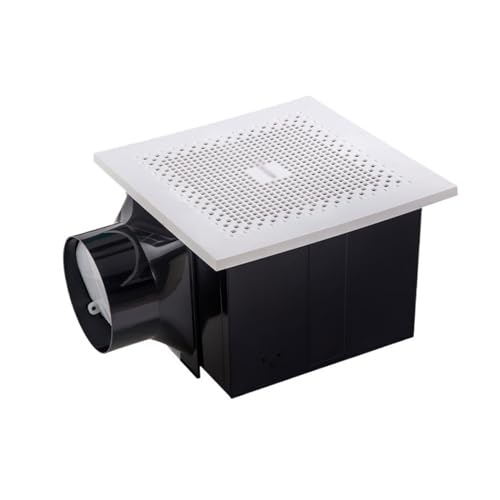 CAOJLjiaxiang-2012 Extractor de Aire Extractor de Techo, silencioso, Potente, for Techo, baño, Oficina, Ventilador Extractor de Inodoro Ventilador de Suelo(28.7 * 28.7cm)