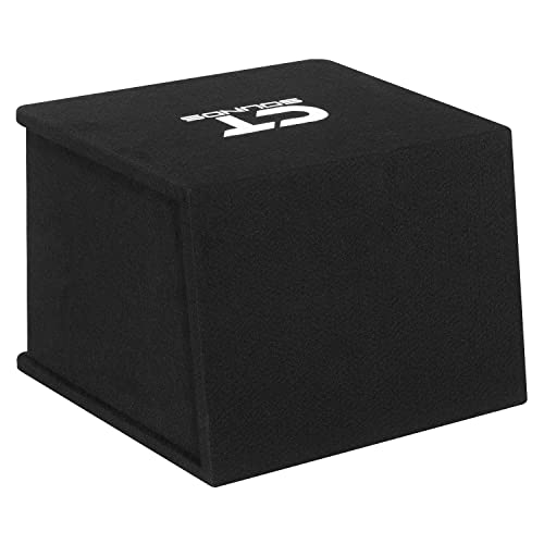 Image of CT Sounds Single 10 inch 1300W Loaded Tropo Series Ported Car Subwoofer Box - TROPO-1X10D2