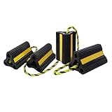 WEYCALI Rv Wheel Chocks for Trailers Camper Trucks and Small Aircraft Wheel Chock 2Pair4Pack Wheel Chocks...