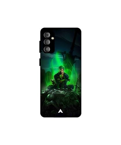 Image of Premium Anime 1 Case for Samsung Galaxy M23 (Glossy Finish) Soft-Touch Metal TPU Back Cover, Shockproof, Designer, Aesthetic Mobile Phone Case