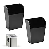 2 Pack Black Ice Scoop Holder, Ice Maker Scoop Holder for Counter Top Ice Makers and Machines
