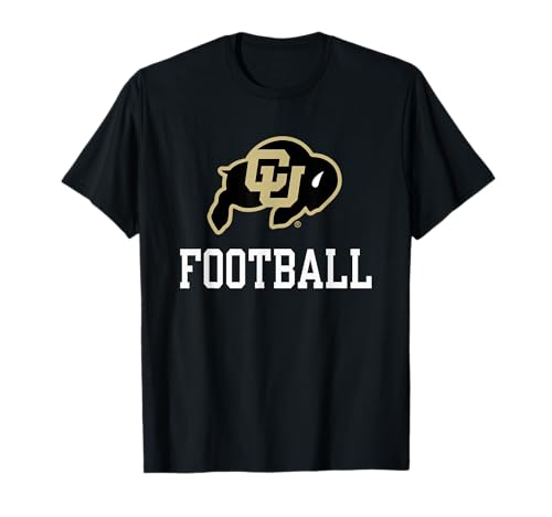 Colorado Buffaloes Football Icon Logo Officially Licensed T-Shirt