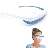 Luminette 3 Light Therapy Glasses - Wearable Light Therapy Lamp - White LED Sun Lamp - Natural Relief for Sleep Problems, Seasonal Mood Disorders & Jet lag - Portable Daylight Lamp (Original Blue)