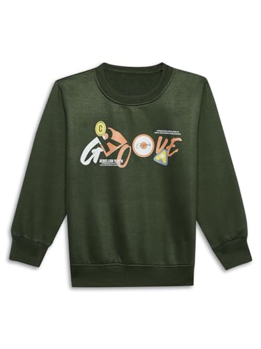 Image of Mack Jonney Unisex-Child Regular Fit Fleece Crew Neck Sweatshirt (Pack of 2-MACK632100)