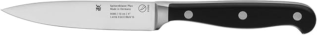 WMF Spitzenklasse Plus nóż uniwersalny 20,5 cm, wyprodukowany w Niemczech, nóż kuty, Performance Cut, specjalna stal ostrza, ostrze 10 cm