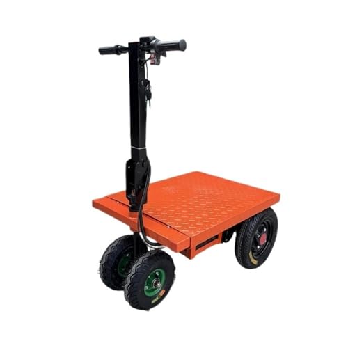 Carretilla plegable de plataforma para transporte y carga miniatura 1