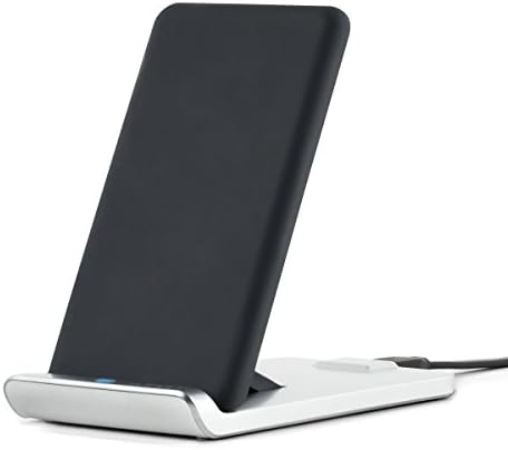 TYLT Fold 10W Wireless Charging Pad and Adjustable Stand (Black), Qi-Certified Wireless Charger for iPhone X, iPhone 8/8 Plus, Samsung 9/S9+/S8/S8+/S7/Note 8 and More