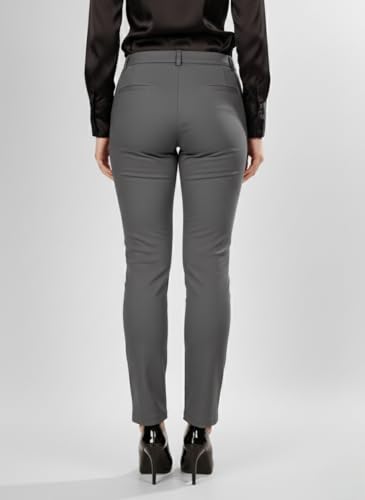 Image of modny Formal Trousers for Women Premium Polycotton, Regular Fit, Straight Pant for Girls | Ideal for Office, College & Professional Wear