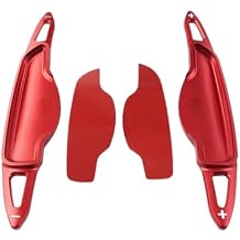 Car Steering Wheel Paddle Shifter Extension Compatible With Genesis GV70 GV80 2022-2023 G80 2019-2020Red