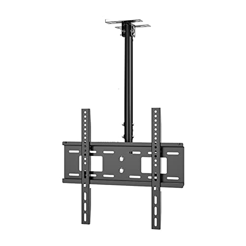 Support TV au plafond, support de montage TV suspendu à mouvement complet, compatible avec la plupart des téléviseurs LCD LED OLED 4K de 32 à 55 pouces, écrans plats, support sur poteau TV pouvant sup