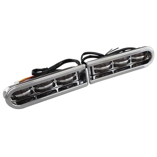 Luz trasera auxiliar para guardabarros de motocicleta custom Street Glide y Road King