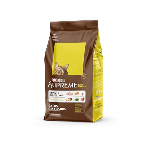 Ração Quatree Supreme Gatos Adultos Castrados Frango 3kg
