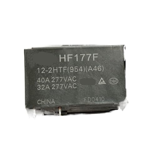 Relé de 6 pines HF177F 12-2HTF 954 A46 para control de circuitos de automoción