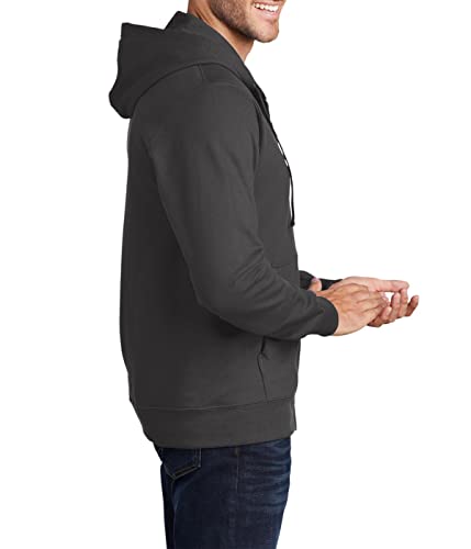 JustBlanks Men's Casual Full-Zip Hoodie Sweatshirt - Performance Loose-Fit Comfortable Fleece Hooded Sweatshirts for Men's3
