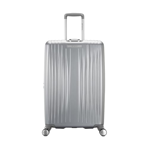 Samsonite Mala de Viagem Quartz Prata Média Expansível