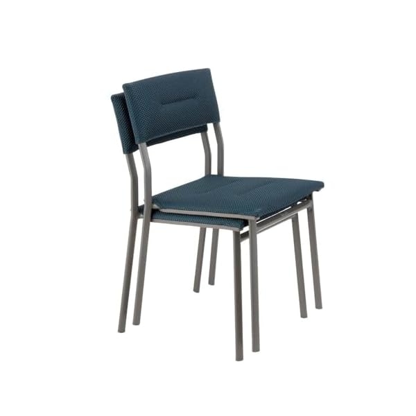 Gartenstuhl Oron mit BeComfort Bezug Tiefblau