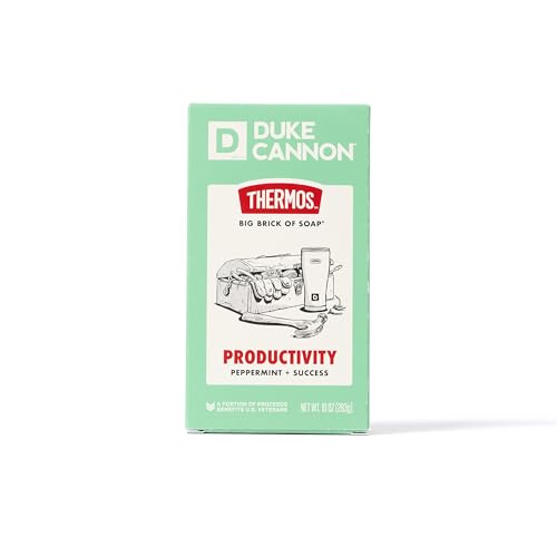 Image of Duke Cannon x THERMOS Big Ass Brick of Soap for Men, Productivity, 10 oz