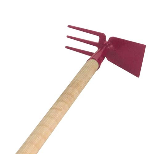 EUROGARDEN Kids Double Hoe herramienta ligera para jardín miniatura 3