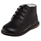 Josmo Baby Unisex Walking Shoes First Walker, Baby First Walker Shoes - Black (Size 4.5 Toddler)