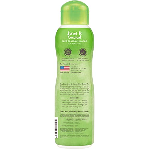Tropiclean Shampoo, Lime Coconut, 355 ml
