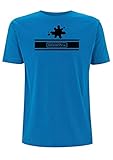 Maglietta di ottima qualità Classic Lambretta Stripe GP T Shirt Splat 200 Grand Prix Scooter Mods Retro li sx Blu elettrico M