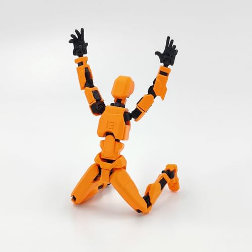 Image of Dummy 13 Action Figure Robot | Fully Articulated Robot Toy | 3D Printed (Cyan Armour)
