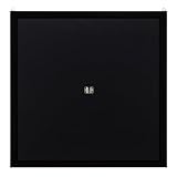 Viper Championship Wood Framed Sisal Dartboard Backboard, Dark Mahogany Finish, Black Felt