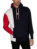 gant herren pullover wolle GANT Blau Pullover-Hoodie mit Retro-Logo