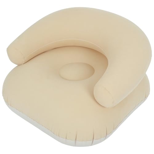 YARNOW Sofá Plegable Inflable Flocado, Ligero y Portátil para Patio y Uso en Casa, Sillón Reclinable Cómodo Rápido Montaje para Adultos