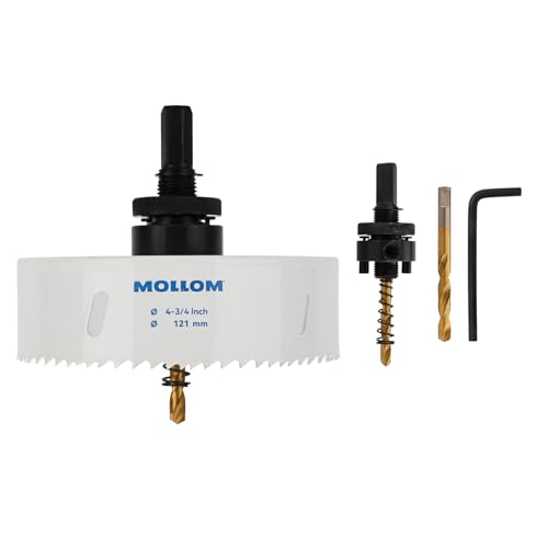 Mollom (121mm, White, 121mm | 4-3/4"